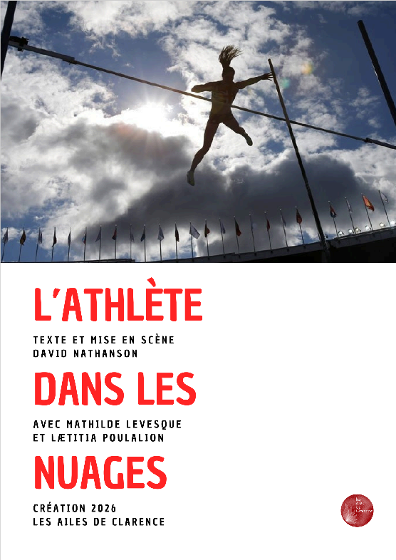 l'athlète dans les nuages